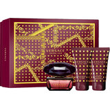 Versace Crystal Noir Set cadou, Apă de toaletă 50ml + Lapte de corp 50ml + Gel de dus 50ml