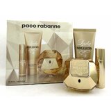 Paco Rabanne Lady Million Darčeková sada, parfémovaná voda 80ml + telové mlieko 100ml + parfémovaná voda 10ml
