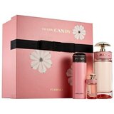 Set cadou Prada Candy Florale, apa de toaleta 80ml + apa de toaleta 7ml + lotiune de corp 75ml