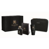 Set cadou Trussardi Black Extreme, apă de toaletă 100 ml + gel de duș 100 ml + pungă cosmetică