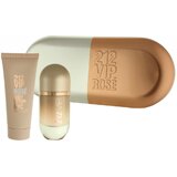 Carolina Herrera 212 VIP Rose Set cadou, Apă de parfum 50ml + Lapte de corp 100ml