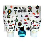 Set cadou Moschino So Real Cheap & Chic, apa de toaleta 4.9ml + gel de dus 25ml + lotiune de corp 25ml