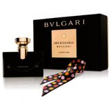Bvlgari Splendida Jasmin Noir Darčeková sada, parfémovaná voda 100ml + + hodvábna šatka