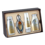 Ajmal Wisal Set cadou, apă de parfum 50ml + loțiune de corp 100ml + gel de duș 200ml + pudră de corp 80 gr