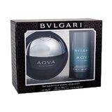 Set cadou Bvlgari Aqva pour Homme, apa de toaleta 100ml + deostick 75ml (Set de calatorie)