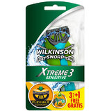 Un bărbierit pentru bărbați Wilkinson Xtreme3 ​​Sensibil 4 PC -uri sensibile