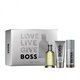 Hugo Boss No.6 Bottled Set cadou, apă de toaletă 100ml + spray deodorant150ml + Gel de duș 100ml