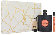 Yves Saint Laurent Opium Black Set cadou, Apă de parfum 90ml + Apă de parfum 10ml + Lipstick 1.3ml