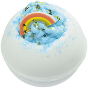 Bombă de baie curcubeu Fizzing (baie blaster Ø 7,5 cm) 160 g