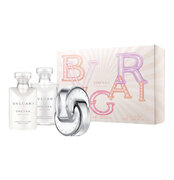 Bvlgari Omnia Crystalline Set cadou, Apă de toaletă 40ml + Lapte de corp 40ml + Gel de dus 40ml