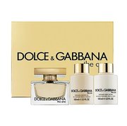 Dolce & Gabbana The One Darčeková sada, parfémovaná voda 75ml + sprchový gel 100ml + telové mlieko 100ml