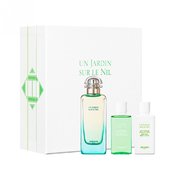 Set cadou Hermes Un Jardin Sur Le Nil, apa de toaleta 100ml + lotiune de corp 40ml + gel de dus 40ml