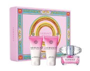 Versace Bright Crystal Set cadou, Eau de Toilette 50ml + Gel de dus 50ml + Lapte de corp 50ml