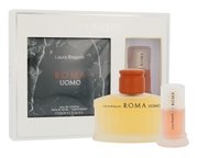 Laura Biagiotti Roma Uomo Set cadou, apa de toaleta 125ml + apa de toaleta 25ml