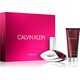 Calvin Klein Euphoria Woman Set cadou, Apă de parfum 100ml + Lapte de corp 100ml