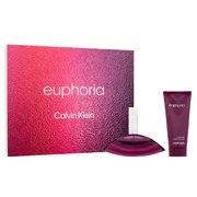Calvin Klein Euphoria Woman Set cadou, Apă de parfum 100ml + Lapte de corp 100ml