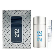 Set cadou Carolina Herrera 212 Men, apa de toaleta 100ml + apa de toaleta 10ml 