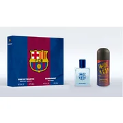 Set cadou EP Line FC Barcelona, apa de toaleta 100ml + deodorant spray 150ml - doar ambalajul deteriorat