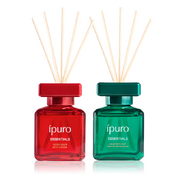 ipuro Essentials Peppermint Crush & Spiced Apple 2x50ml difuzor într-o cutie cadou