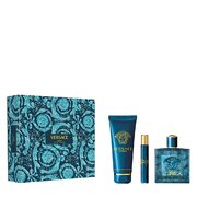 Versace Eros Set cadou,  Eau de Toilette 100ml + gel de dus 150ml + Eau de Toilette 10 ml