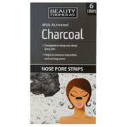 Casete de curățare a nasului cu cărbune de cărbune activat (fâșie de pori din nas) 6 PC -uri