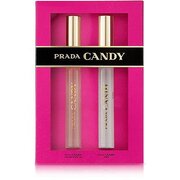 Set cadou Prada Candy, apa parfumata roll-on Prada Candy 10ml + apa parfumata roll-on Prada Candy Kiss 10ml