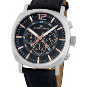 Jacques Lemans 1-1645I Lugano Men's Chronograph 46mm 10 ATM