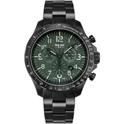 Traser H3 109464 P67 Officer chrono green steel 46mm 10ATM