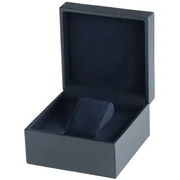 Blue leatherette watch gift box RS-3030-1BLUE