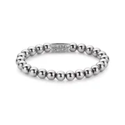 Rebel & Rose Bracelet Silver Shine RR-8DV01-S-M mens