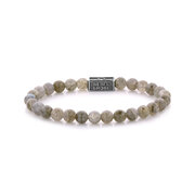 Rebel & Rose Bracelet Labradorite Shield 925 RR-6S005-S-M Unisex