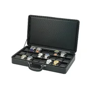 Rothenschild watch case RS-3250-24CF-BL for 24 watches