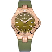 Edox 53020-37RC-VR Delfin Diver Ladies Watch 38mm 20ATM