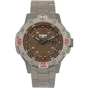 Traser H3 110668 Tactical Brown Titan Mens Watch 46mm 20ATM