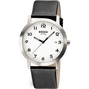 Boccia 3618-01 men`s watch titanium 38mm 5ATM