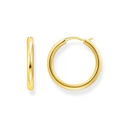 Thomas Sabo CR745-413-39 Bold - Gold-plated Hoop Earrings 26,8 mm Ladies