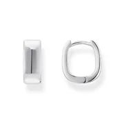 Thomas Sabo CR743-001-21 Bold - Silver Square Hoop Earrings 13,4 mm Ladies