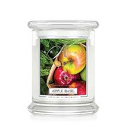 Lumanare Kringle Candle Apple Busuioc lumanare parfumata medie 2 fitil (411 g)