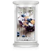 Kringle Candle Blueberry Muffin lumanare parfumata mare cu 2 fitiluri (624 g)