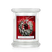 Kringle Candle Christmas Stroll lumanare parfumata medie cu 2 fitil (411 g)