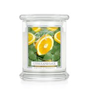Lumânare Kringle Lumânare parfumată CITRUS & SAGE mediu 2 fitil (411 g)
