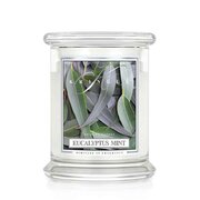 Lumanare Kringle Candle Eucalyptus Menta parfumata medie 2 fitil (411 g)