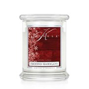 Lumanare Kringle Candle Frosted Mahony Lumanare parfumata medie cu 2 fitiluri (411 g)