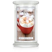 Lumanare Kringle Candle Ciocolata calda Lumanare mare cu 2 fitiluri parfumate (624 g)