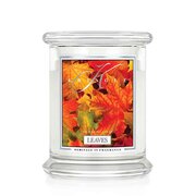 Lumânare parfumată Kringle Candle Leaves mediu 2 fitil (411 g)
