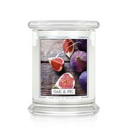 Lumanare Kringle Candle Oak & Smochin lumanare parfumata medie 2 fitil (411 g)
