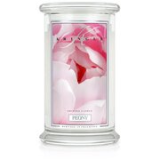 Lumânare Kringle Candle Bujor mare cu 2 fitiluri (624 g)
