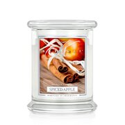 Kringle Candle Lumanare parfumata cu mere condimentat mediu 2 fitil (411 g)