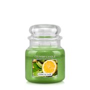 Country Candle Lumanare parfumata Citrus & Sage mediu 2 fitil (453 g)