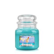 Lumanare Country Candle Cocos Colada mediu cu 2 fitiluri (453 g)